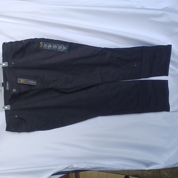 NWT Lee Plus Size Relaxed Fit Straight Leg Jean, 22W long, black - Picture 1 of 4